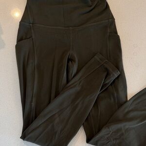 lululemon athletica olive green High-Rise Pocket Leggings - align